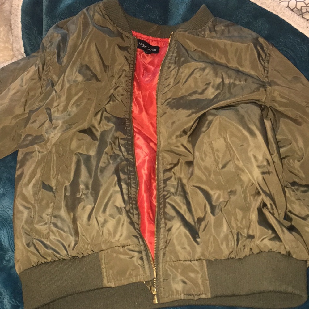 Green Bomber Jacket